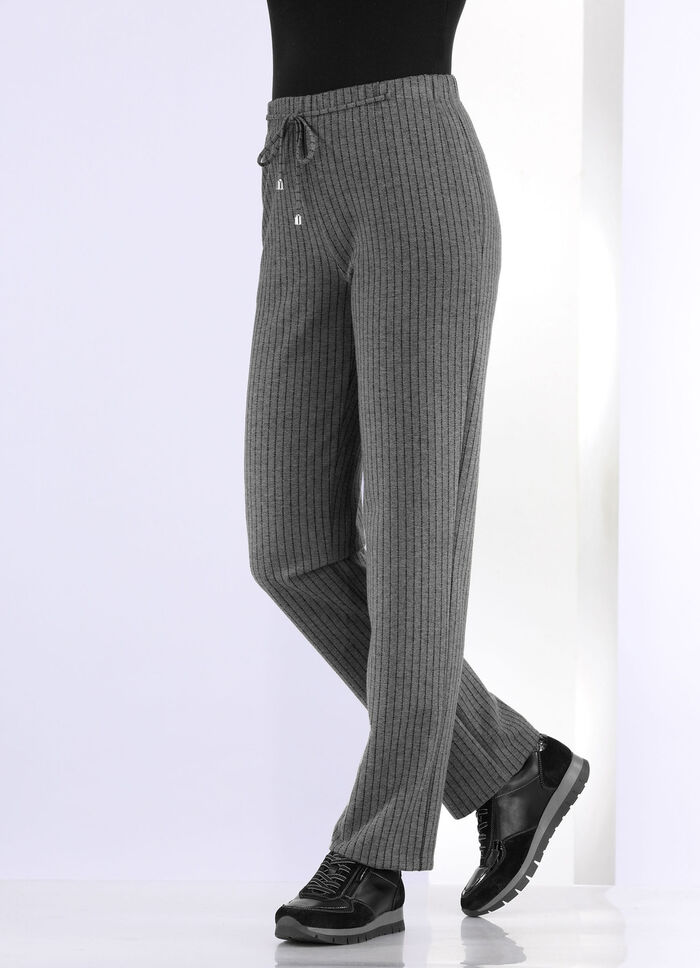 Joggingbroek stijl ANTHRAZIT-SCHWARZ