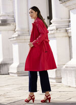 Trenchcoat met riem 