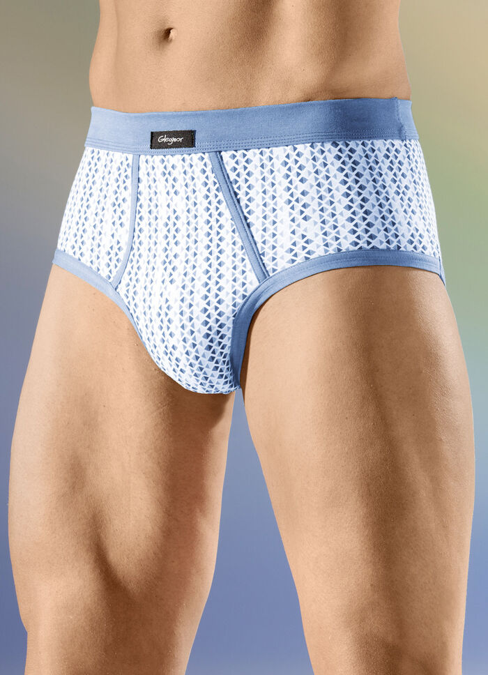 Set van vier slips met zachte tailleband 