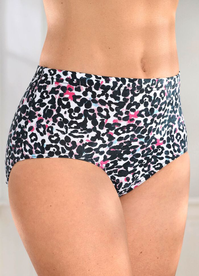 Vier-pack onderbroek met print 