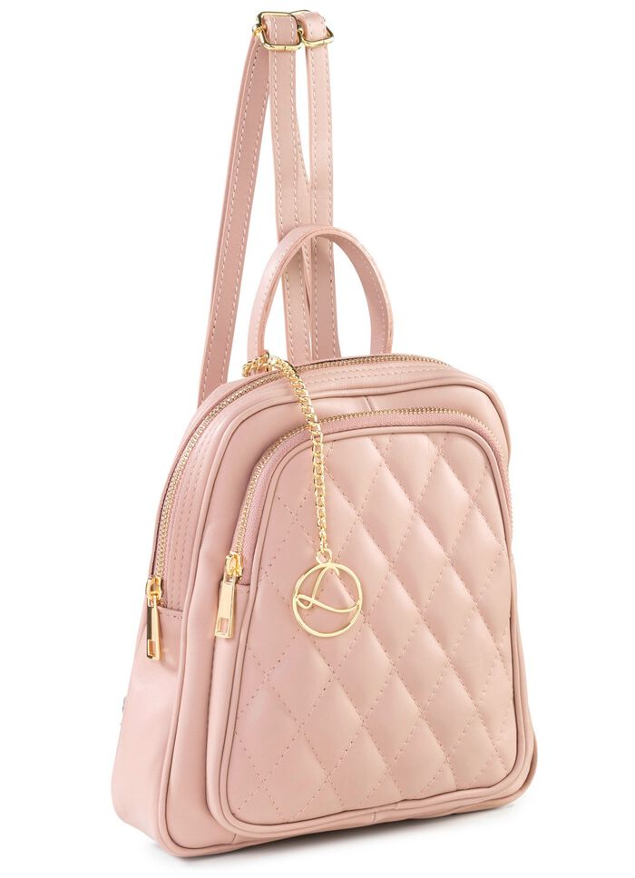 Laurina kalfsleren rugzak met trendy design 