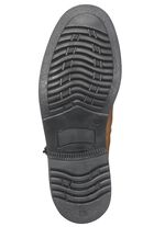 GINO GALANTE, gevoerde herenlaarzen, winterschoenen, met lamsvacht BRUIN