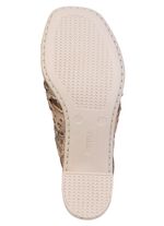 Rieker, trendy damessandalen, met klittenbandsluiting op de hiel 