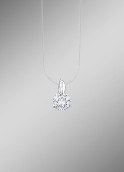 Prachtige hanger met zirkonia 