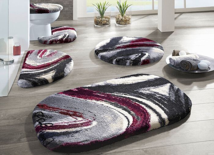 Design badmattenset van kunstenaar professor Luigi Colani 