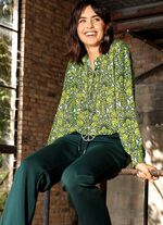 Slip-on blouse met een geweldig design 