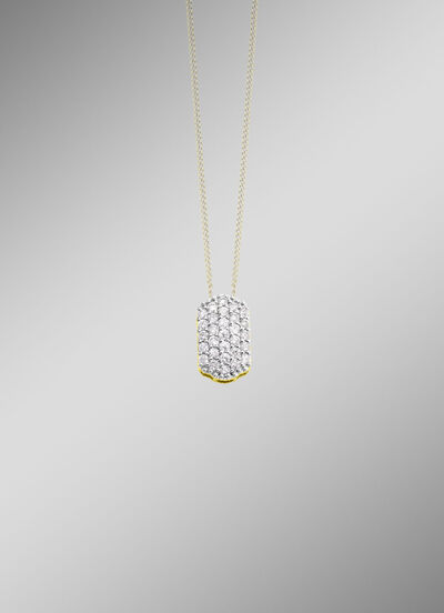 Edele hanger met diamanten 