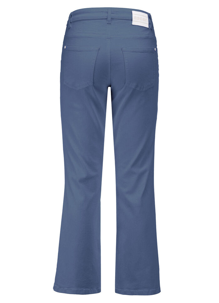 Magische jeans met licht uitlopende pijpen JEANSBLAU