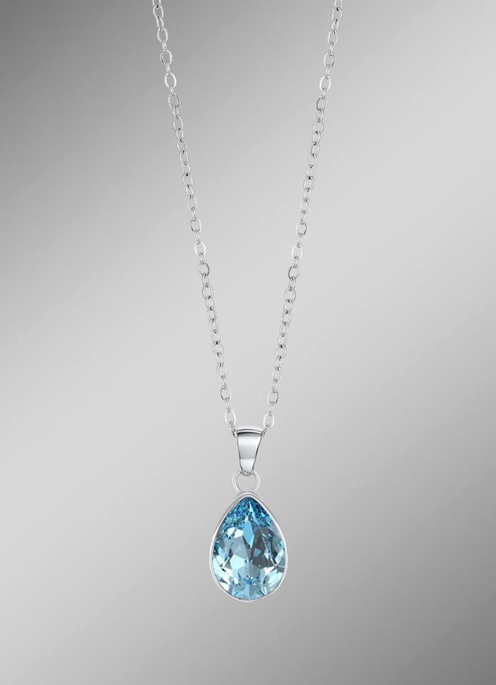 Hanger met Swarovski&reg; kristal en ankerketting 