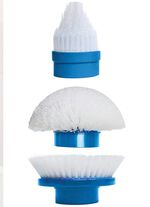 Borstels, set van 3, voor de Hurricane Spin Scrubber reinigingsborstel 