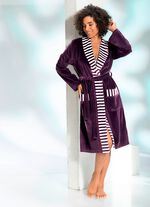 Huisjas met sjaalkraag 