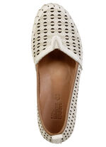 ELENA EDEN, zomerse damespantoffels, breedte G, met uitneembaar voetbed BEIGE