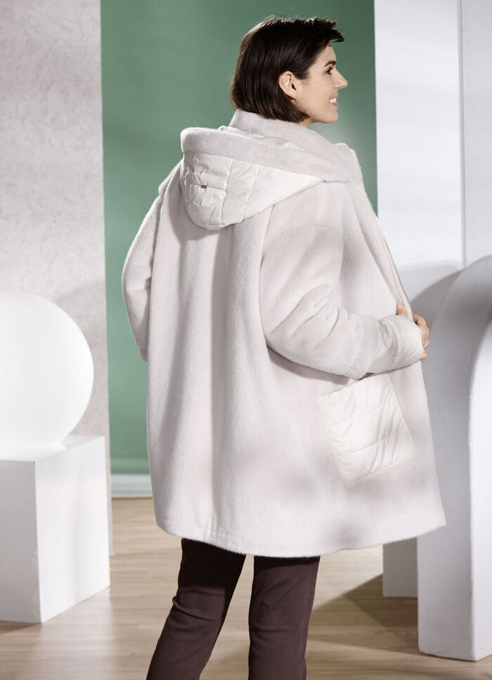 Jasje in trendy materiaalmix 