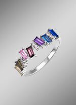 Damesring met synthetische zirkonia 