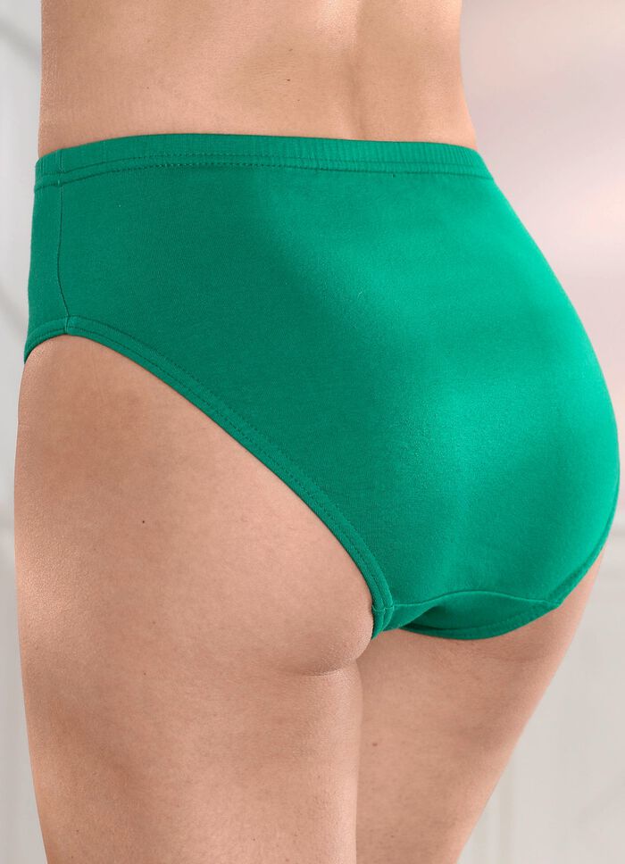 Set van vier slips met elastische band 