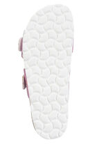 ELENA EDEN muiltjes gemaakt van synthetisch materiaal met een interessant patroon ROZE-KLEURRIJK