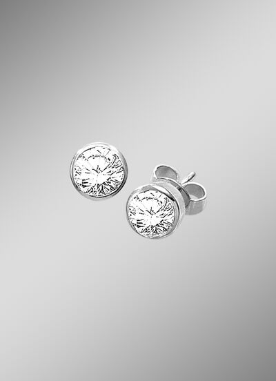 Hoogwaardige enkele oorknopjes met diamanten 