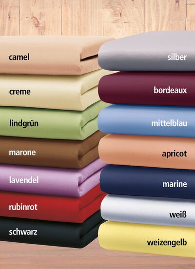 Hoeslaken van fijne jersey van Bellana 