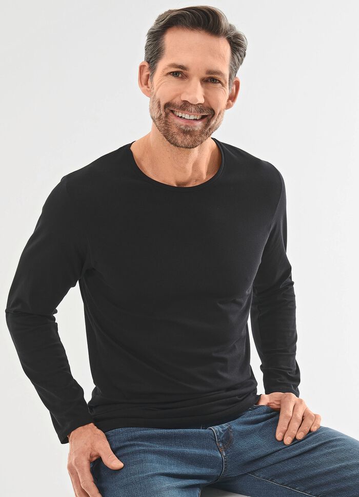 Twee-pack shirts met lange mouwen 