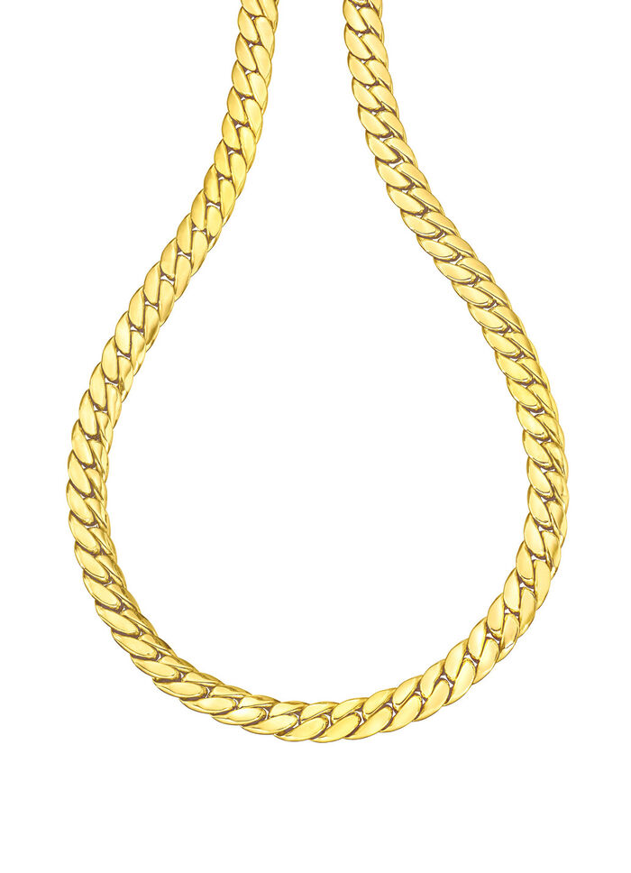 Zware gouden kinketting 