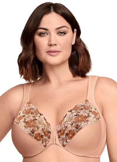 Glamorise beugelbeha met voorsluiting 