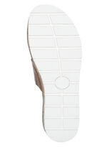 ELENA EDEN, comfortabele damesmuiltjes, breedte G, met uitneembaar voetbed COGNAC-ZWART