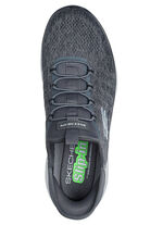SKECHERS, herensneakers, met gegoten instaphak ANTHRAZIT
