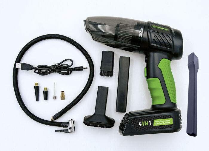 Hammersmith AirStorm 2-in-1: Draadloze stofzuiger en compressor 