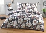 Digitaal bedrukte beddengoedset van Irisette ZWART