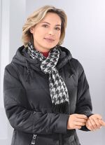 Sjaal met pied-de-poulemotief 