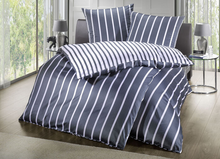 Aangenaam zacht beddengoed van Janine ANTRACIET