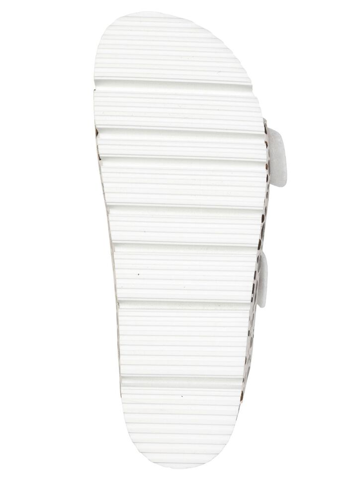 ELENA EDEN, trendy damesmuiltjes, breedte H, met klittenbandsluiting CR&Egrave;ME-BRONS