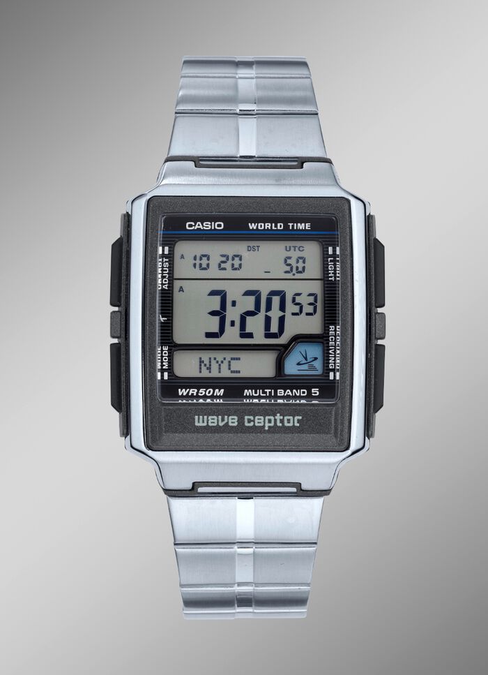 Casio draadloze chronograaf Wave Ceptor 