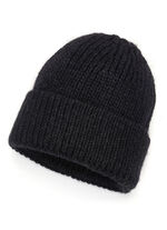 Trendy dameshoed, met omslag ZWART