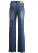 Modieuze jeans in 5-pocketmodel JEANSBLAUW