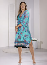 Kaftan, kuitlengte en 3/4-mouwen 