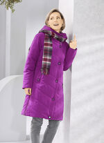 Korte jas van gerecyclede vezels CYCLAAM