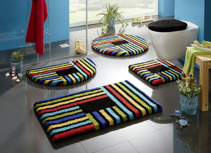 Badmat met antislip achterkant van Grund BUNT