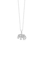 Charmante "olifant" hanger met ankerketting 