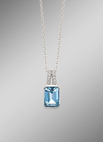 Stralende elegantie: hanger met ankerketting 