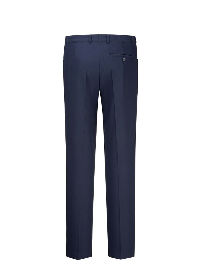 Broek "Klaus Models" met elastische tailleband in 3 kleuren MARINE