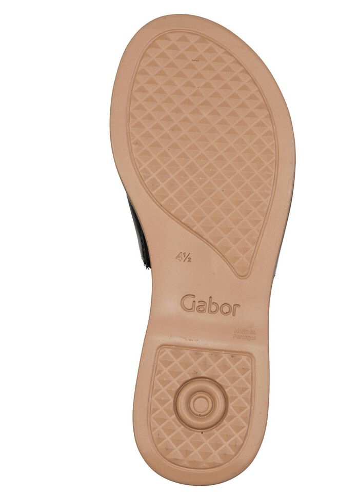 Gabor, elegante damesmuiltjes, breedte G, met elastische tailleband 