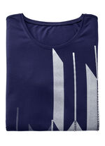 Shirt met contrastprint 