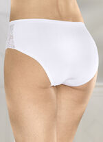 Laurina set van vier slips met elastische kant 