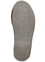 Gevoerde herenslippers, met scheerwol 