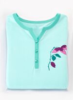 Twee-pack nachthemden, met brede bandjes en knoopsluiting 