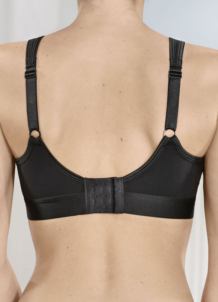 Naturana Minimizer-bh met voorgevormde cups ZWART