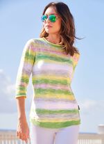 Truien met decoratieve kleurverlopen 