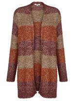 Gebreid vest in garenmix 