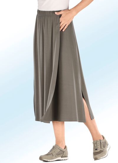 Rok met een interessante wikkellook 